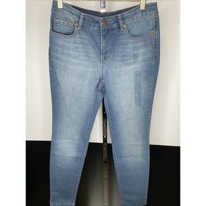 𝅺RELATIVITY US8 Average Slim Skinny Jegging Jeans Zip Fastening Womens